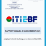 Rapport annuel d'avancement 2025 ITIE-BF